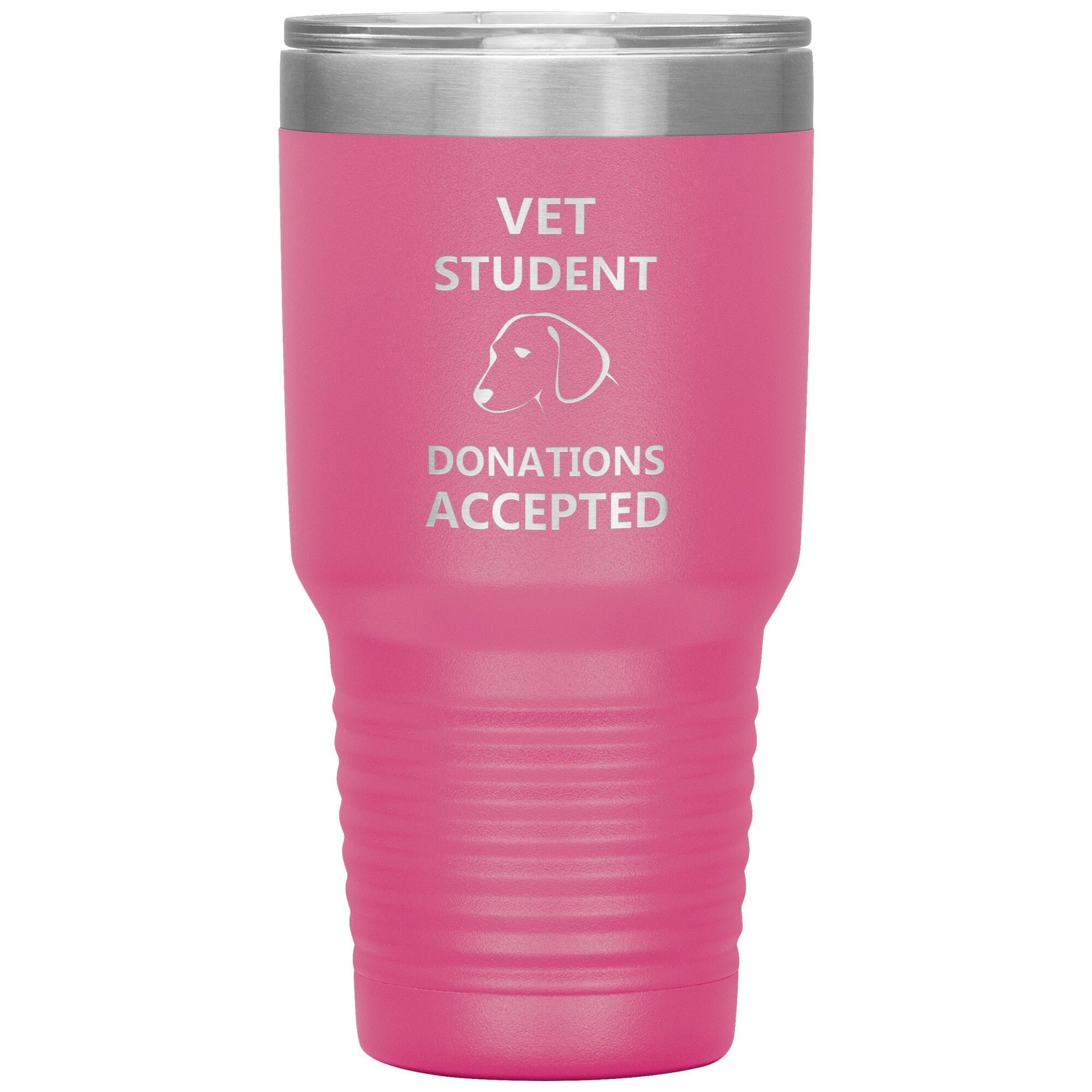 30oz Polar Camel Insulated Tumbler - Stainless Steel BPA-Free Vet Student Tumbler