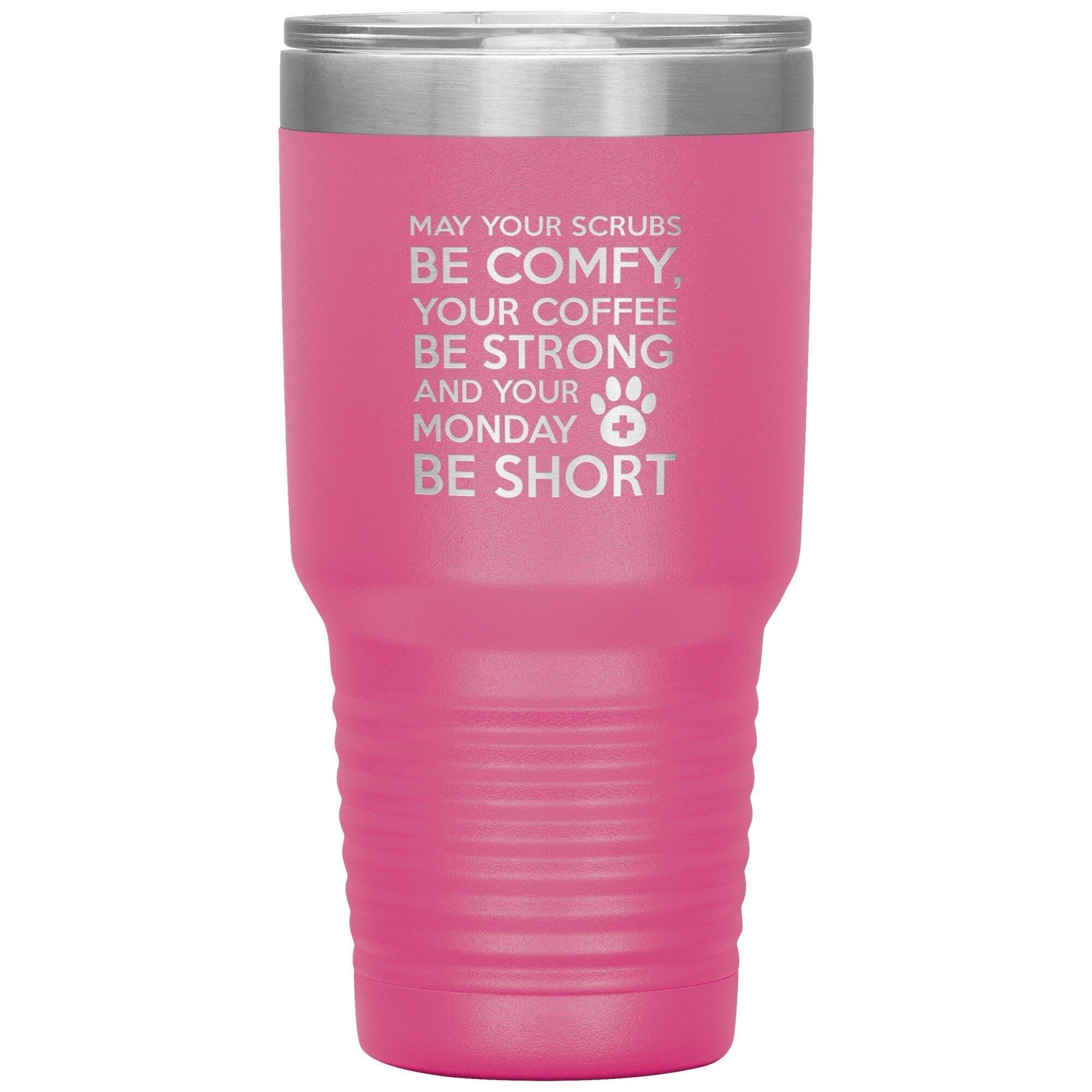 Veterinary Monday Prayer 30oz Insulated Tumbler - Polar Camel Stainless Steel