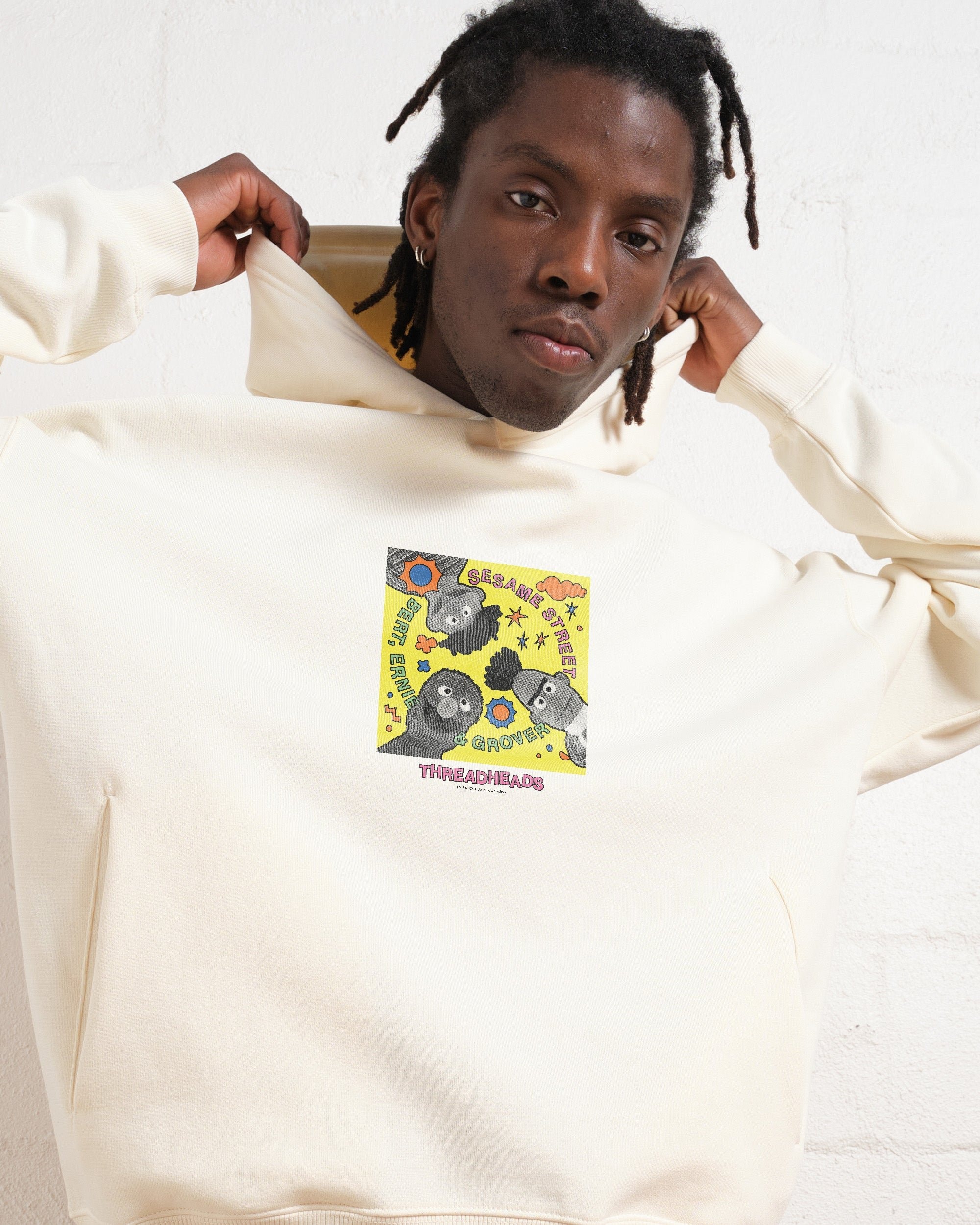 Three is the Magic Number Hoodie Sesame Street Collab Premium Graphic Hoodie
