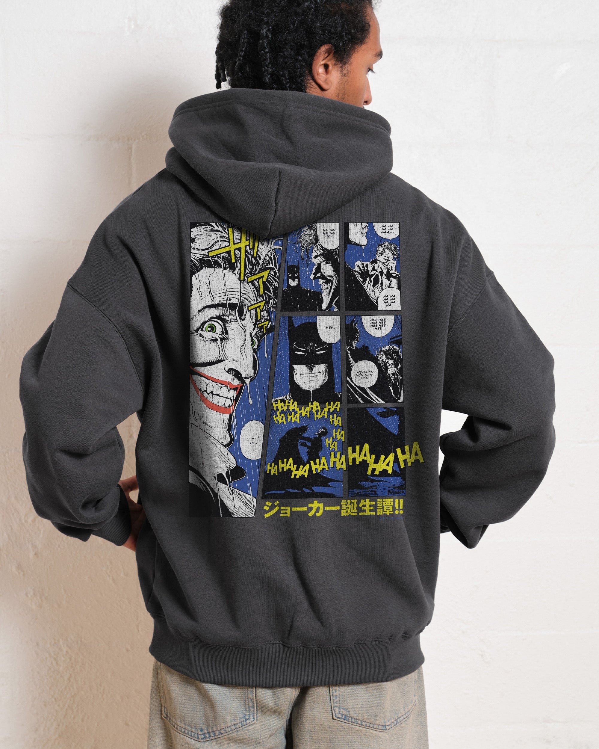 Japanese Joker Hoodie DC Collab Premium Unisex Graphic Hoodie 340 GSM Cotton Polyester