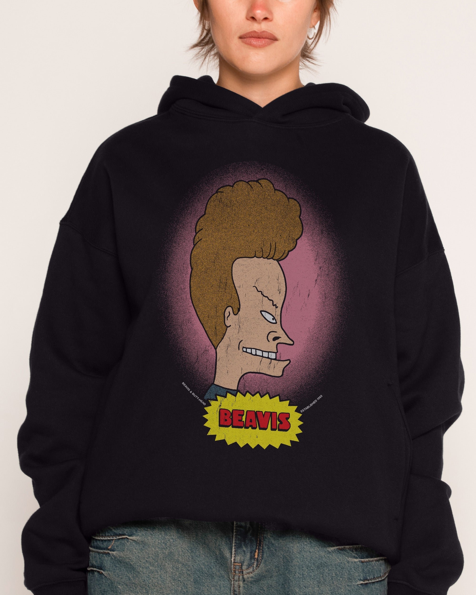 Face Off Hoodie Beavis and Butt-Head Premium Unisex Graphic Hoodie