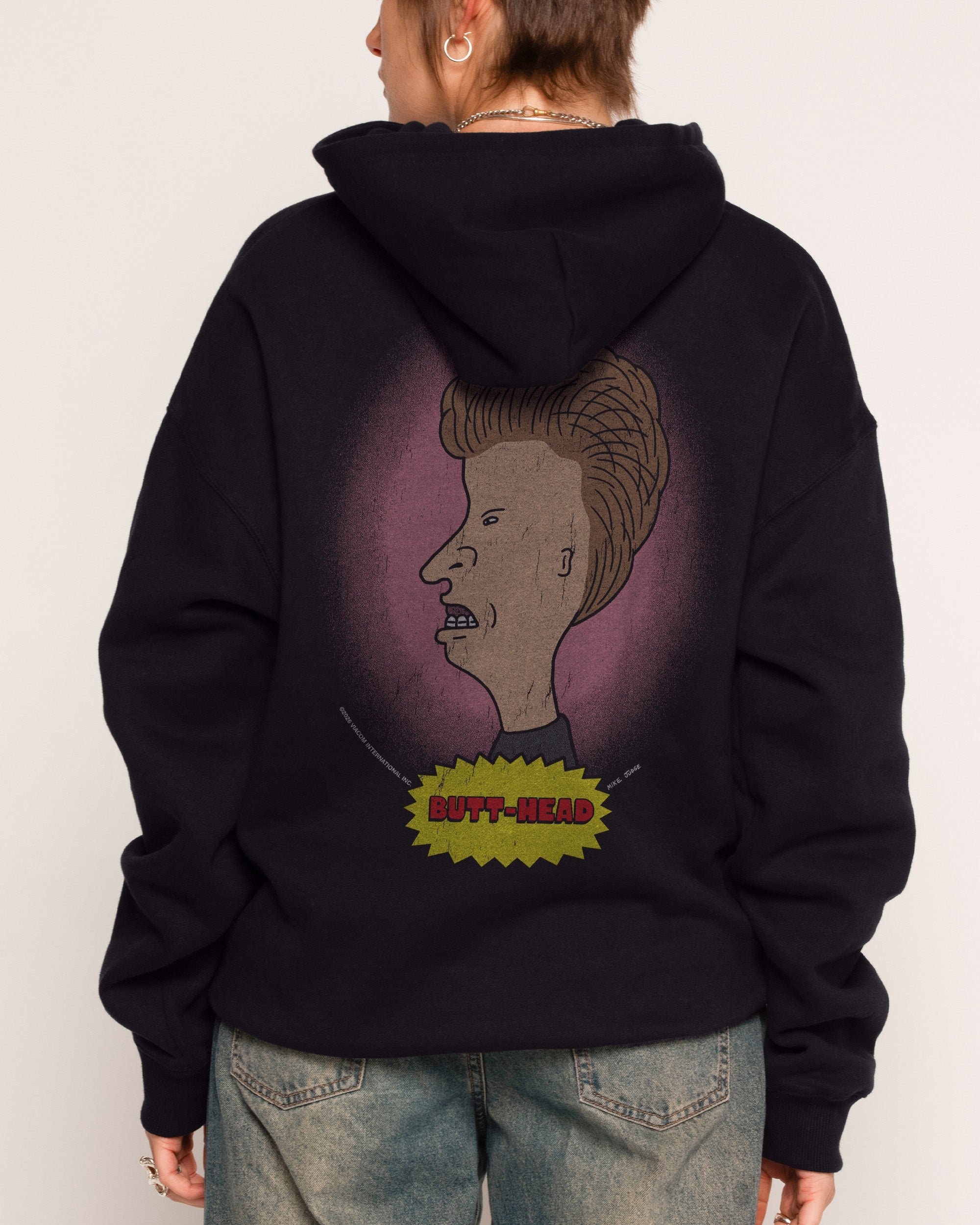 Face Off Hoodie Beavis and Butt-Head Premium Unisex Graphic Hoodie