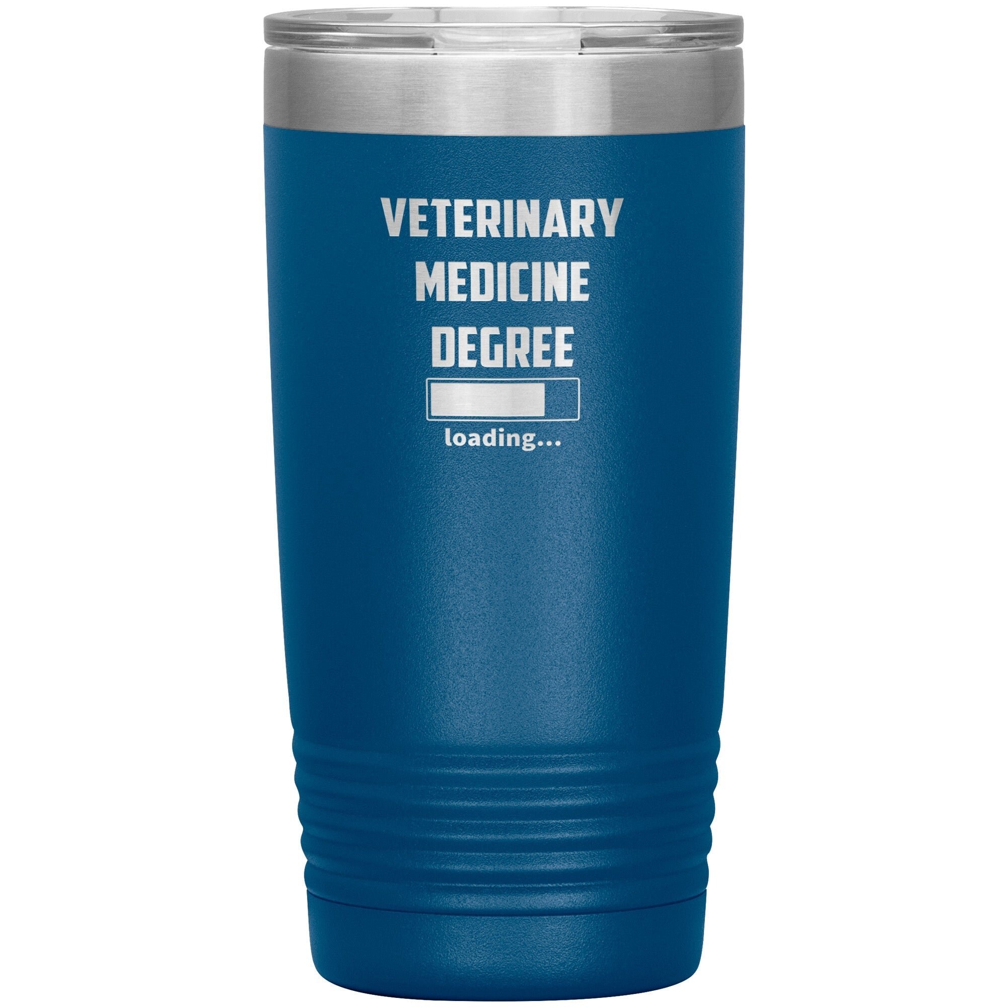 Veterinary Medicine Degree Loading 20oz Insulated Tumbler - Polar Camel Stainless Steel