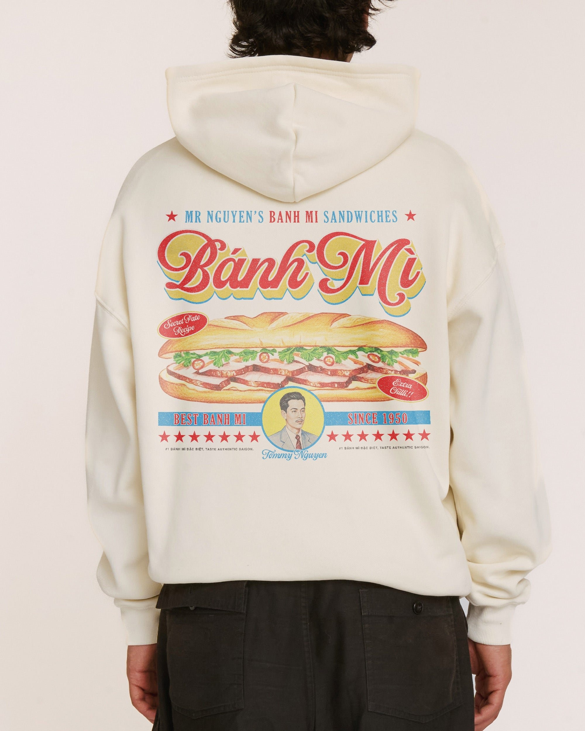 Mr Nguyen's Banh Mi Hoodie - Premium Unisex Graphic Hoodie