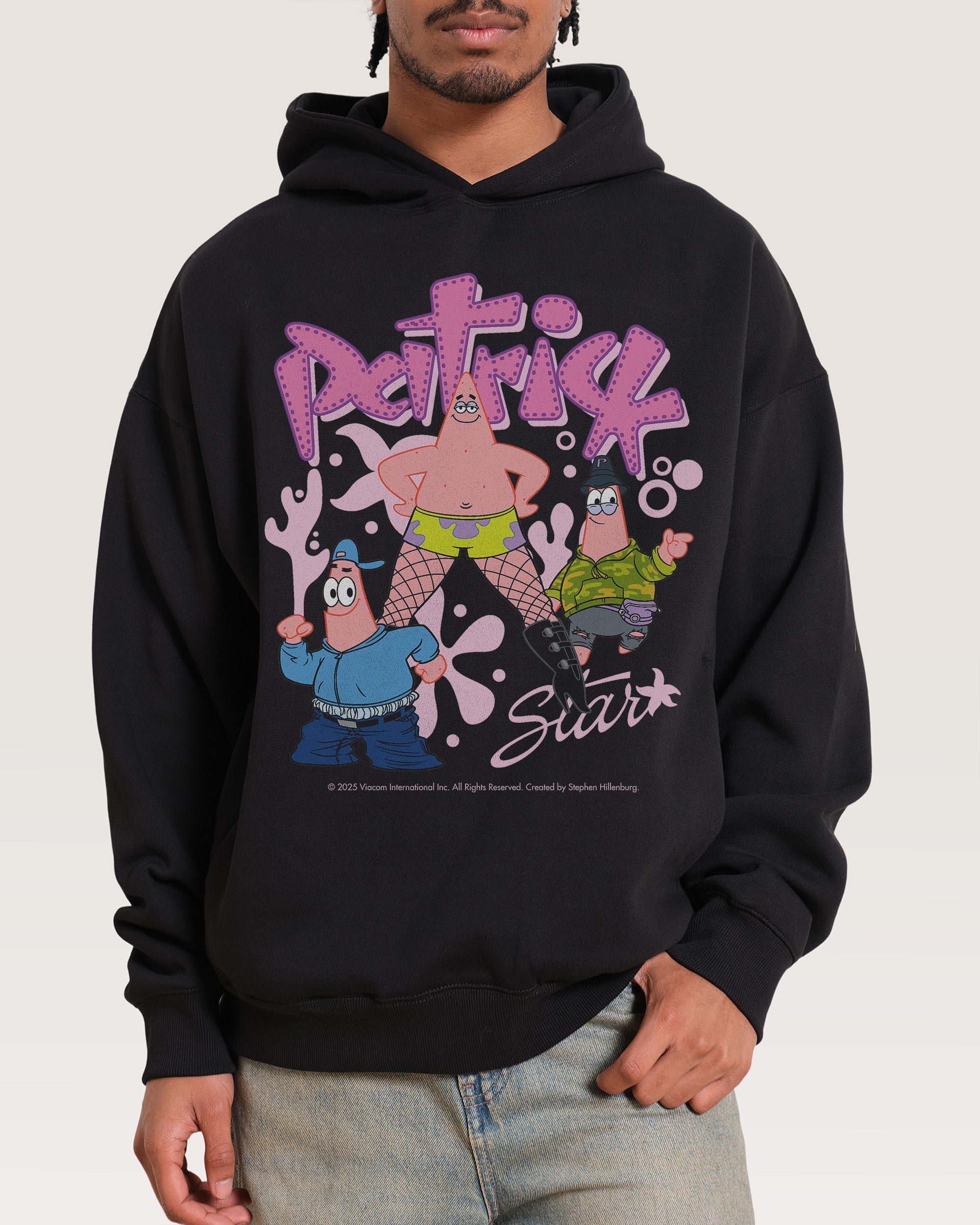 Patrick the P Hoodie - Threadheads SpongeBob Collab Graphic Hoodie