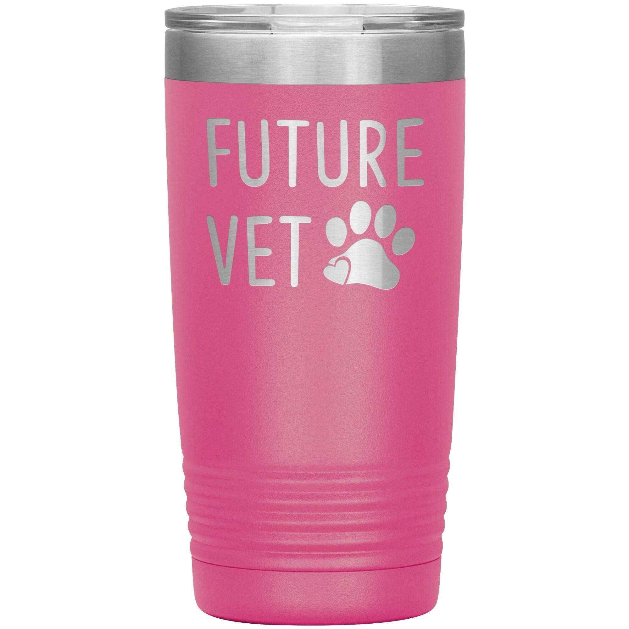 Future Vet 20oz Insulated Tumbler Polar Camel Stainless Steel Sipper Lid